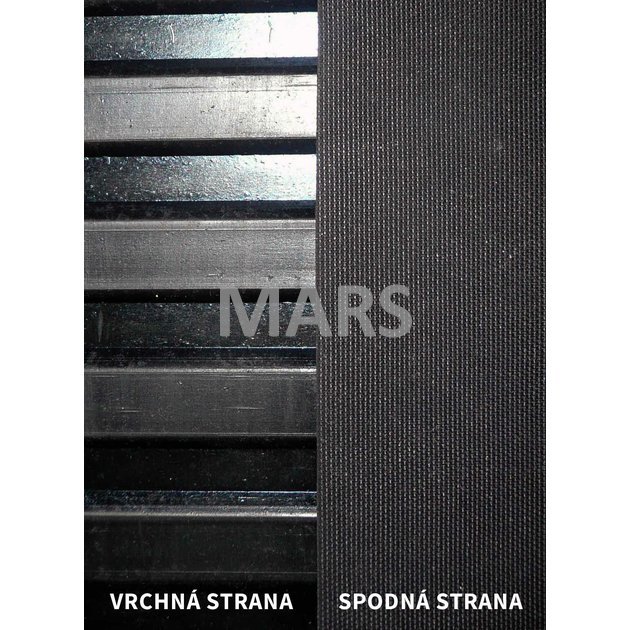 Gumová rohož rebrovaná 6 mm – šírka 1200 mm (GDM4)